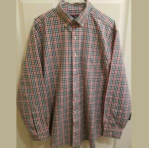 Vineyard Vines Men's Size L Gingham Button Shirt
